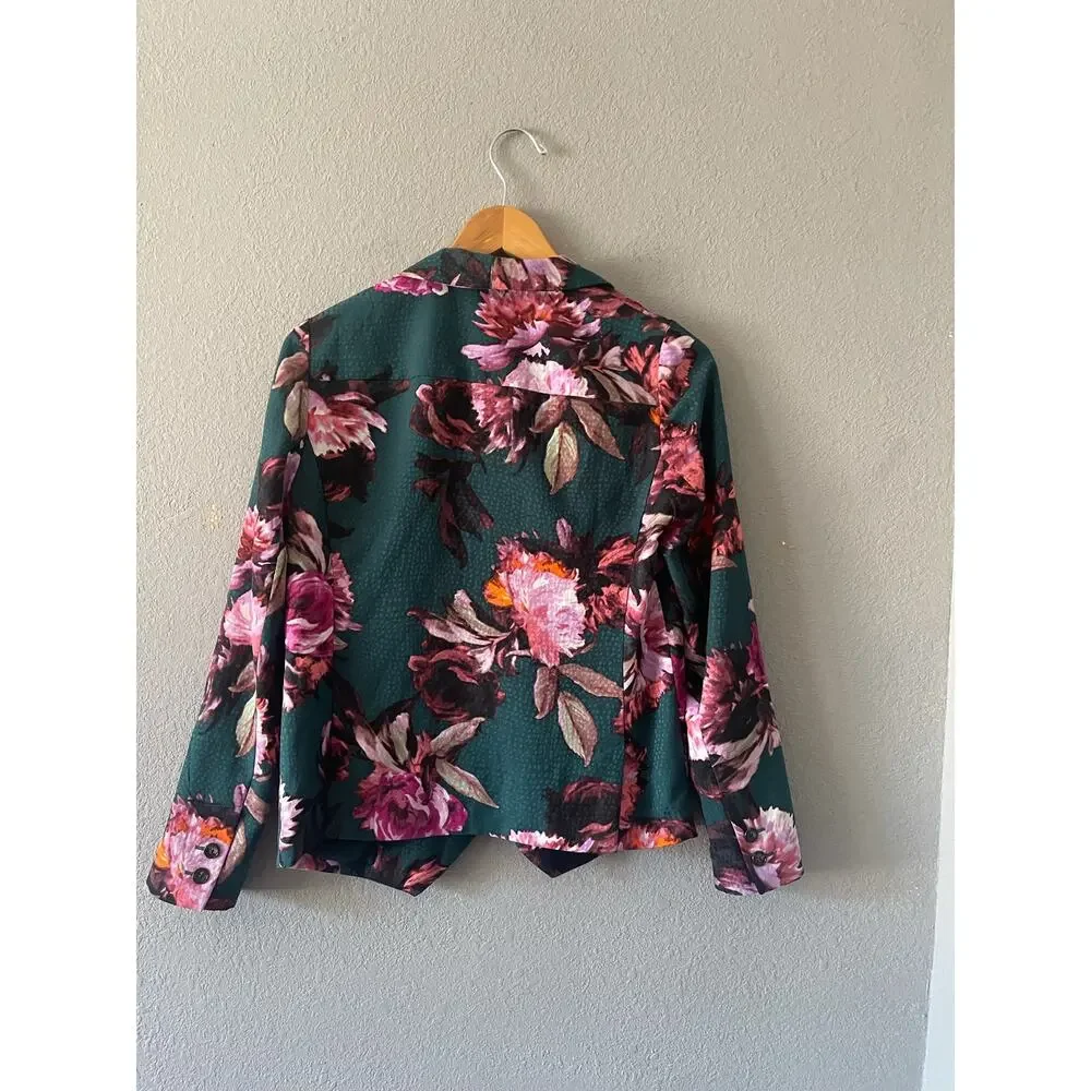 Anthropologie Cartonnier Floral‎ Jacket